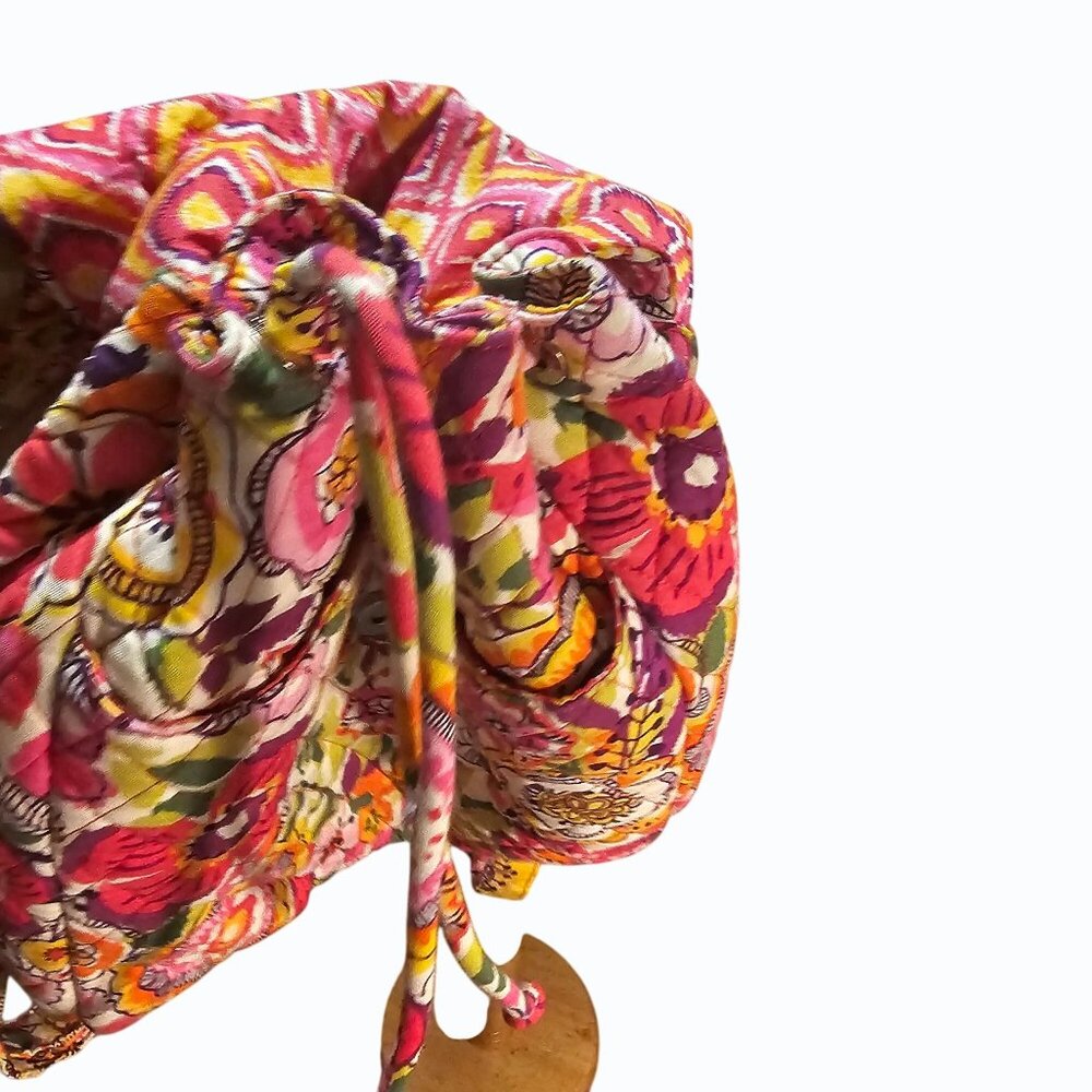 Vera Bradley Convertible Backpack Tote Purse Shoulder Crossbody  Clementine  NWT - Picture 9 of 10